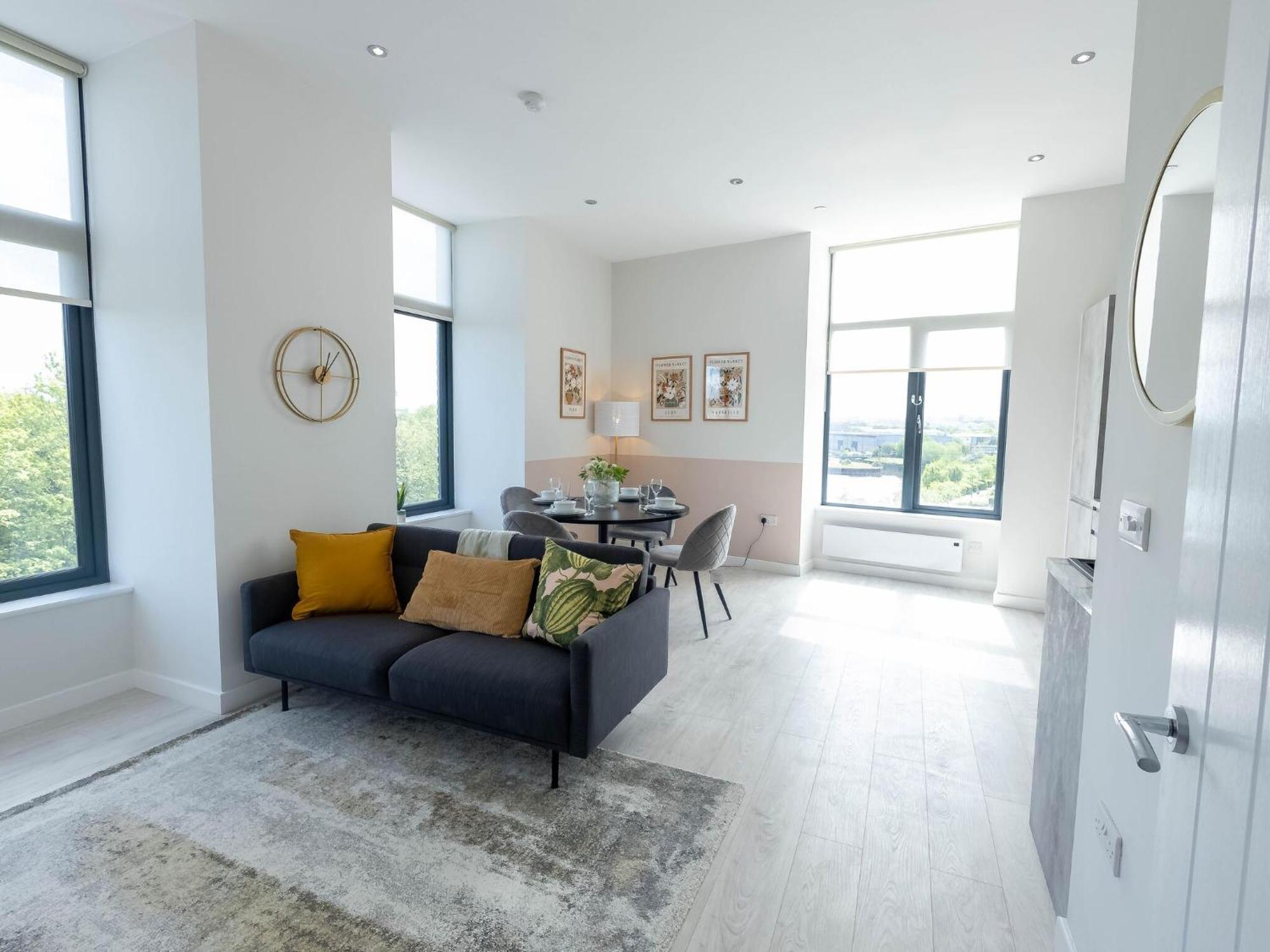 Leeds Haven Niche 1 2 Bedroom Apartments With Cityscape Views By Belvilla エクステリア 写真